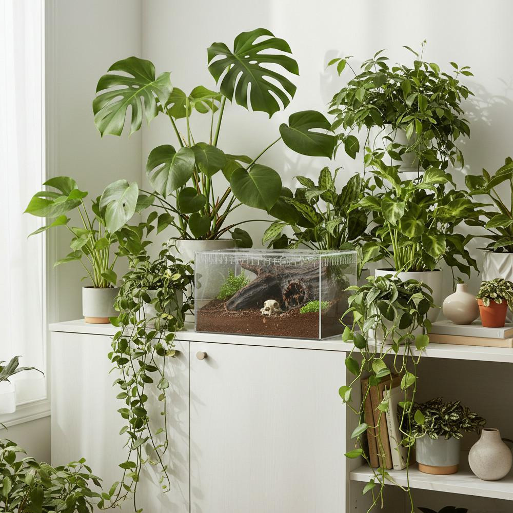 Happet Terrarium Akrylowe 23x16x14cm dla Pająka